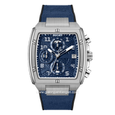 DUCATI TRAVERSE DTWGC0003404 Blue Silver Nylon Combi Silicone Strap