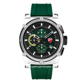 DUCATI DTWGO0001603 Chronograph Green Silicone Strap