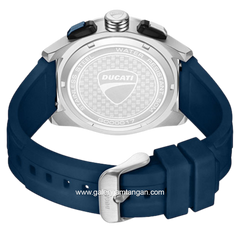 DUCATI DTWGO0001705 DT011 Chronograph Blue Silicone Strap