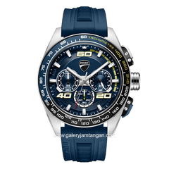 DUCATI DTWGO0001705 DT011 Chronograph Blue Silicone Strap