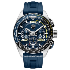 DUCATI DTWGO0001705 DT011 Chronograph Blue Silicone Strap