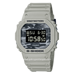 G-SHOCK DW-5600CA-8DR Gray Digital Rubber Strap
