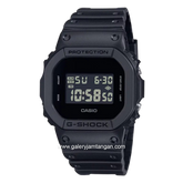 G-SHOCK DW-5600UBB-1DR Full Black Digital Rubber Strap