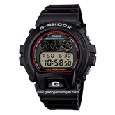 G-SHOCK DW-6900RL-1DR Black List Red Digital Rubber Strap
