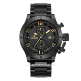 EXPEDITION E 6381 MCBIPBAIVBO1 Chronograph Black Jarum Yellow Stainless Steel Strap