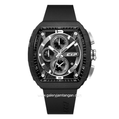 Expedition E 6782 MC ECO Ceramic Black White Rubber Strap