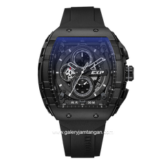 Expedition E 6782 M Full Black Rubber Strap