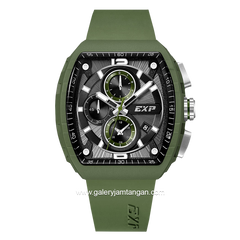 Expedition E 6782 MC ECO Ceramic Green Black Rubber Strap
