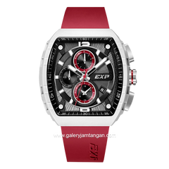 Expedition E 6782 MC ECO Ceramic Red White Rubber Strap