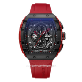 Expedition E 6782 MC RIPBARE Red Black Rubber Strap