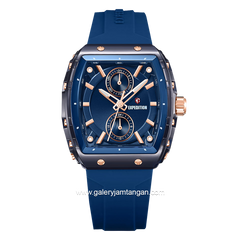 Expedition E 6814 MF Ladies Blue Rubber Strap