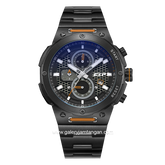 Expedition E 6837 M Chronograph Black Orange Stainless Steel