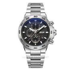 Expedition E 6848 Silver Dial Black Stainless Steel