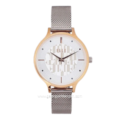 ELLE EL003-1RG02M02 Silver Rosegold Shandrop Strap