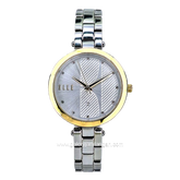 ELLE EL004-1G02B02 Silver Gold Dial White Stainless Steel