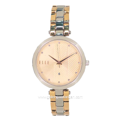 ELLE EL004-1S12B18 Silver Rosegold Stainless Steel