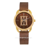 ELLE EL005-1G05M05 Brown Gold Shandrop Strap