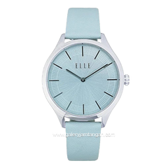 ELLE EL006-1S06-L06 Blue Silver Leather Strap