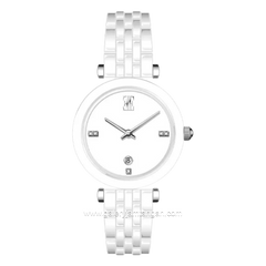 ELLE EL011-3CE01C01 White Ceramic Strap