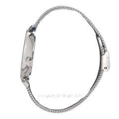 ELLE EL003-1S02M02 Silver Dial White Shandrop Strap