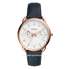FOSSIL ES4260 Blue Rosegold Leather Strap