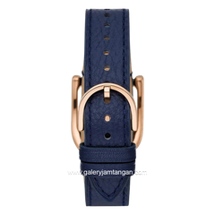 FOSSIL Harwell ES5266 Navy Rosegold Leather Strap