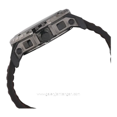 Expedition E 6402 MC Brown Dial Black Leather Strap