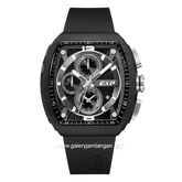 EXPEDITION E 6782 MC Eco Ceramic Black Crown Silver Rubber Strap