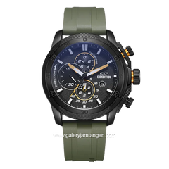EXPEDITION E 6810 MC Army Dial Black Rubber Strap