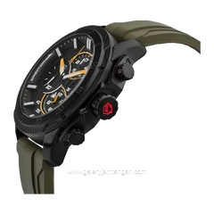 EXPEDITION E 6810 MC Army Dial Black Rubber Strap