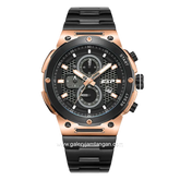 Expedition E 6837 M Chronograph Black Rosegold Stainless Steel