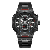 Expedition E 6837 M Chronograph Black Red Stainless Steel