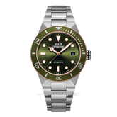 Expedition E 6851 M Silver Dial Green Automatic Stainless Steel