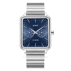 Expedition E 6855 MF Silver Dial Blue Stainless Steel