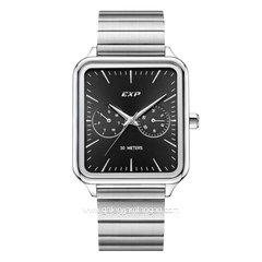 Expedition E 6855 MF Silver Dial Black Stainless Steel
