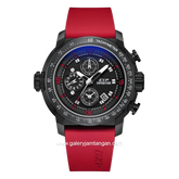 EXPEDITION E 6335 GCREPBARE Chronograph Red Black Rubber Strap