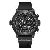 EXPEDITION E 6335 GCREPBA Chronograph Full Black Rubber Strap