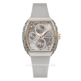 EXPEDITION E 6782 B Grey Crown Rosegold Rubber Strap
