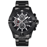 LOFOTEN F-6512MC Chronograph Full Black Stainless Steel