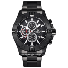 LOFOTEN F-6512MC Chronograph Full Black Stainless Steel