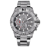 LOFOTEN F-6512MC Chronograph Grey Stainless Steel