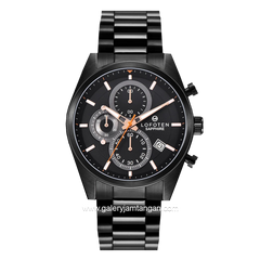 LOFOTEN F-6519MC Chronograph Black Stainless Steel