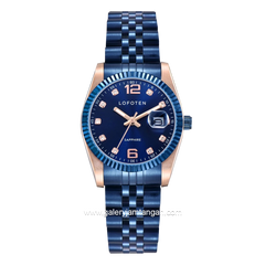 LOFOTEN F-8105L Blue Rosegold Stainless Steel