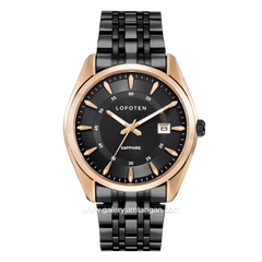 LOFOTEN F-8108M Black Rosegold Stainless Steel