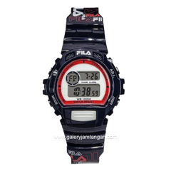 FILA 38-191-002 Digital Navy Dial White Resin Strap