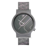 FILA 38-320-204 Full Grey Silicone Strap