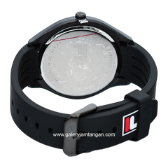 FILA 38-321-002 Black Grey Silicone Strap