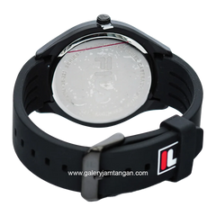 FILA 38-321-102 Full Black Silicone Strap