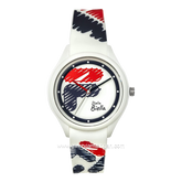 FILA 38-321-301 White Dial White Silicone Strap