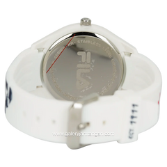 FILA 38-321-301 White Dial White Silicone Strap